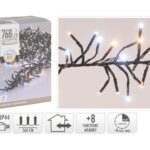 768 Led Φωτάκια - 5.6 Μέτρα - Χρονοδιακόπτης - Λευκό, Θερμό Λευκό
