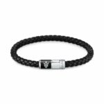 Ανδρικά Βραχιόλια Maserati JM222AVE07 Δέρμα 25 cm