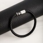 Ανδρικά Βραχιόλια Maserati JM222AVE07 Δέρμα 25 cm