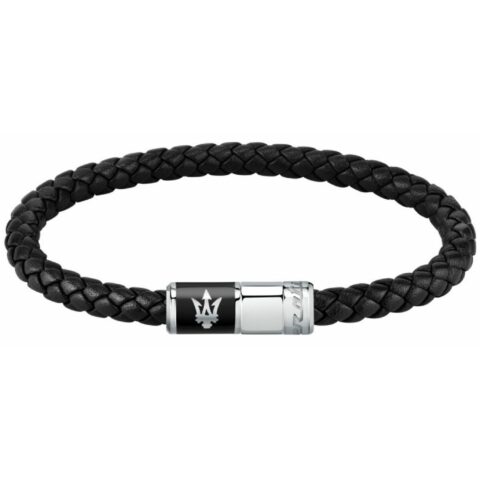 Ανδρικά Βραχιόλια Maserati JM222AVE07 Δέρμα 25 cm