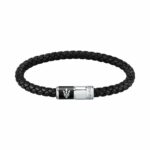 Ανδρικά Βραχιόλια Maserati JM222AVE07 Δέρμα 25 cm