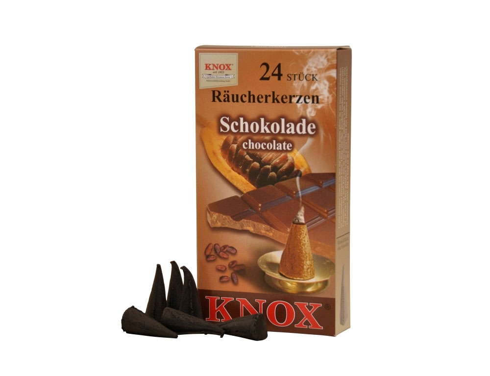 Αρωματικά Για Ξύλινους Smokers Knox Incense Cones 3Cm, Set Of 24(10023134) Chocol