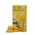 Αρωματικά Για Ξύλινους Smokers Knox Incense Cones 3Cm, Set Of 24(10023134) Lemon