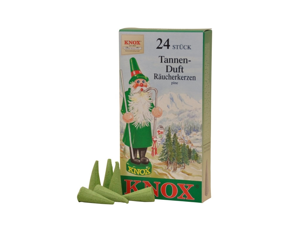 Αρωματικά Για Ξύλινους Smokers Knox Incense Cones 3Cm, Set Of 24(10023134) Pine