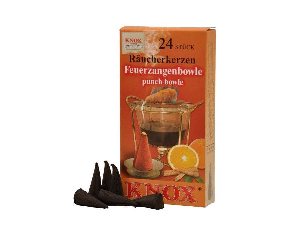Αρωματικά Για Ξύλινους Smokers Knox Incense Cones 3Cm, Set Of 24(10023134) Punch