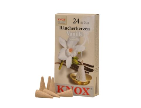 Αρωματικά Για Ξύλινους Smokers Knox Incense Cones 3Cm, Set Of 24(10023134) Vanill