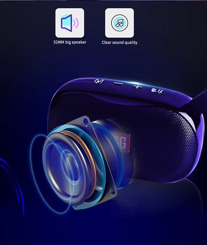 Ασύρματο ηχείο Bluetooth - TG173 - 887066 - Black