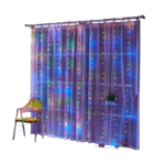 Χριστουγεννιάτικα φώτα LED - Κουρτίνα - 10/200LED - 272332 - RGB