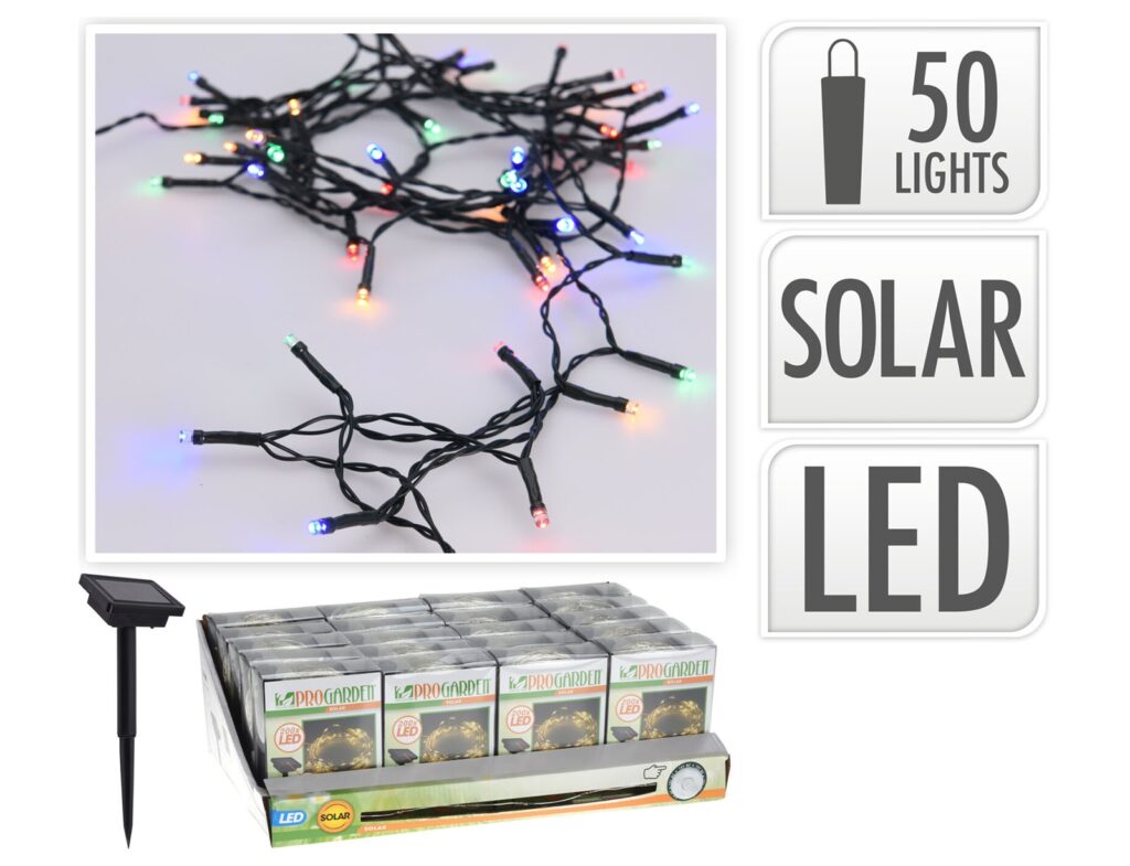 Χριστουγεννιάτικα Λαμπάκια Led Solar Led Light Chain 50Pcs Cz6500750