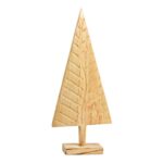 Διακόσμηση & Deco Σε Εορταστικό Πνεύμα Fir Tree Paulownia Wood Natural