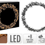 Διακοσμητικά Φωτεινά Στοιχεία Ring 48Cm 400Led E. Warm White Ax8107010