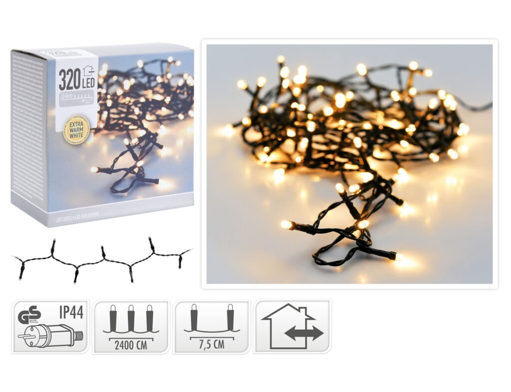 Διακοσμητικά Λαμπάκια Led Led Lights 320 Extra Ww Ax8401550