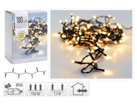 Διακοσμητικά Λαμπάκια Led Led String 180 Extra Ww Ax8401530