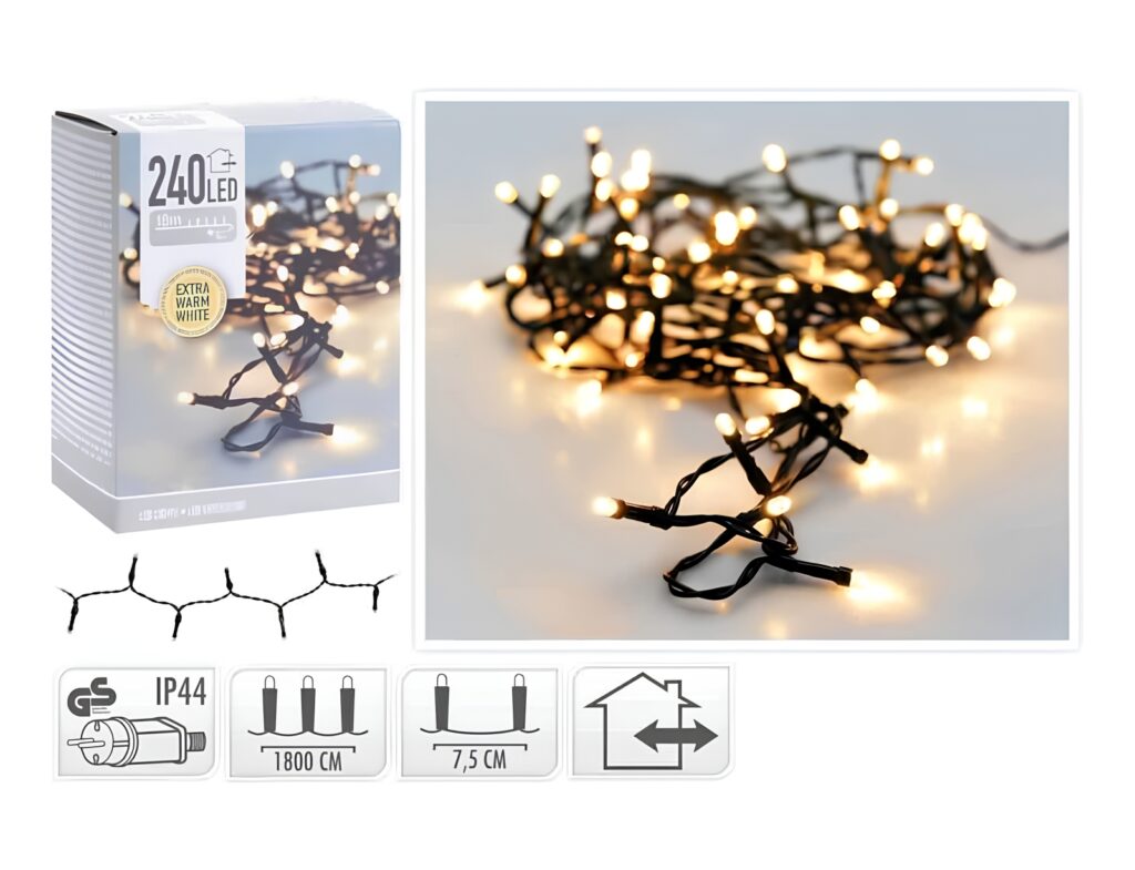 Διακοσμητικά Λαμπάκια Led Led String 240 Extra Ww Ax8401540