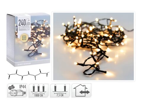 Διακοσμητικά Λαμπάκια Led Led String 240 Extra Ww Ax8401540