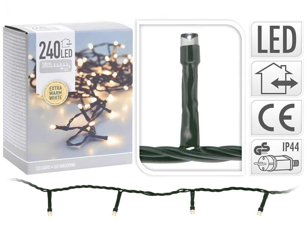 Διακοσμητικά Λαμπάκια Led Led String 240 Extra Ww Ax8401540