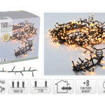 Διακοσμητικά Λαμπάκια Led Micro Cluster 1500Led Extra Ww Ax8560360