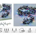 Διακοσμητικά Λαμπάκια Led Microcluster 1200Led Multi 24M Ax8560250