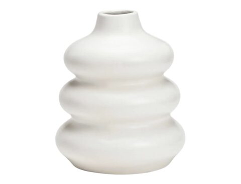 Διακόσμητικά Στοιχεία Vase Ceramic White (W/H/D) 16X20X16Cm