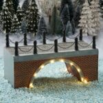 Διακοσμητική Μινιατούρα Γέφυρα Luville Με Led - 11.5X10X20.2Cm