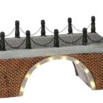 Διακοσμητική Μινιατούρα Γέφυρα Luville Με Led - 11.5X10X20.2Cm
