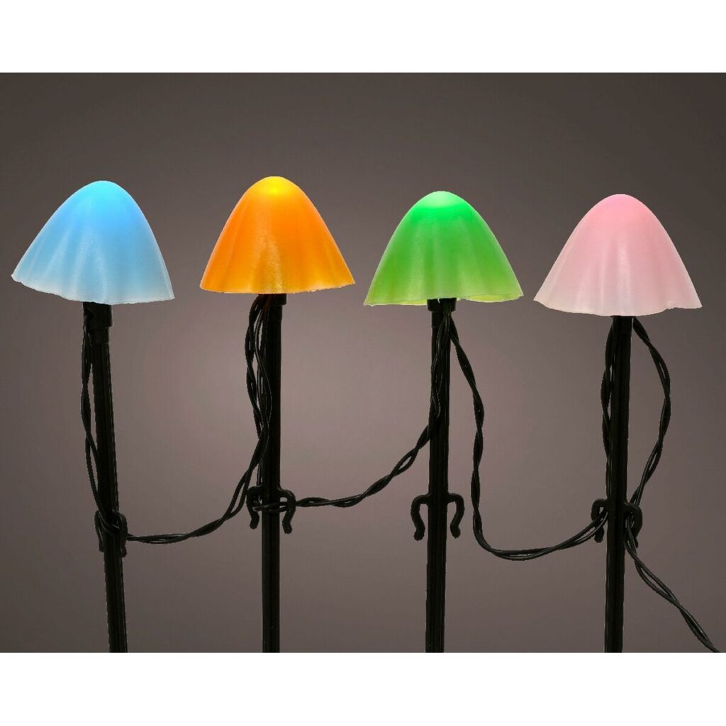 Διακοσμητικό φως για φυτά Lumineo 491763 Πολύχρωμο Mini Μανιτάρι (20 Μονάδες)