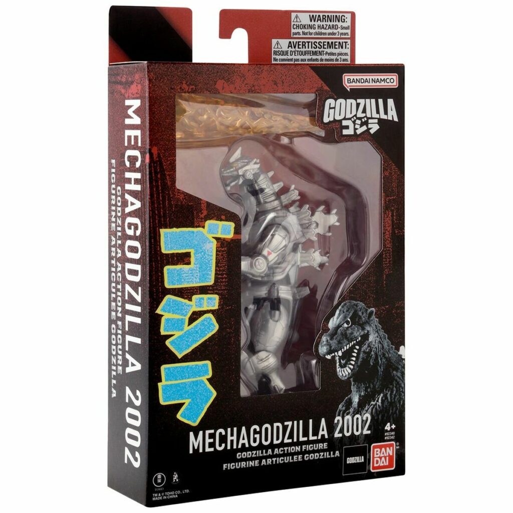 Εικόνες σε δράση Bandai MECHA GODZILLA 2002