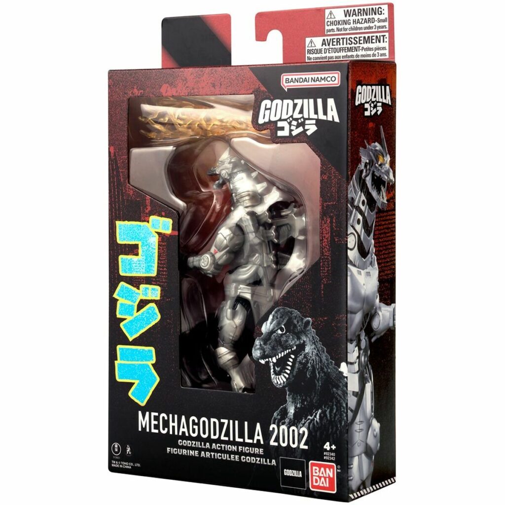Εικόνες σε δράση Bandai MECHA GODZILLA 2002
