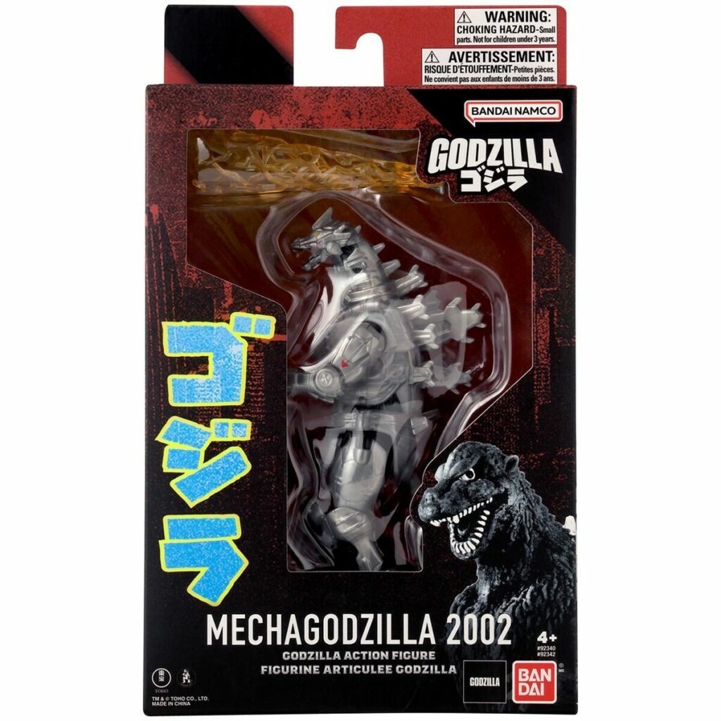 Εικόνες σε δράση Bandai MECHA GODZILLA 2002