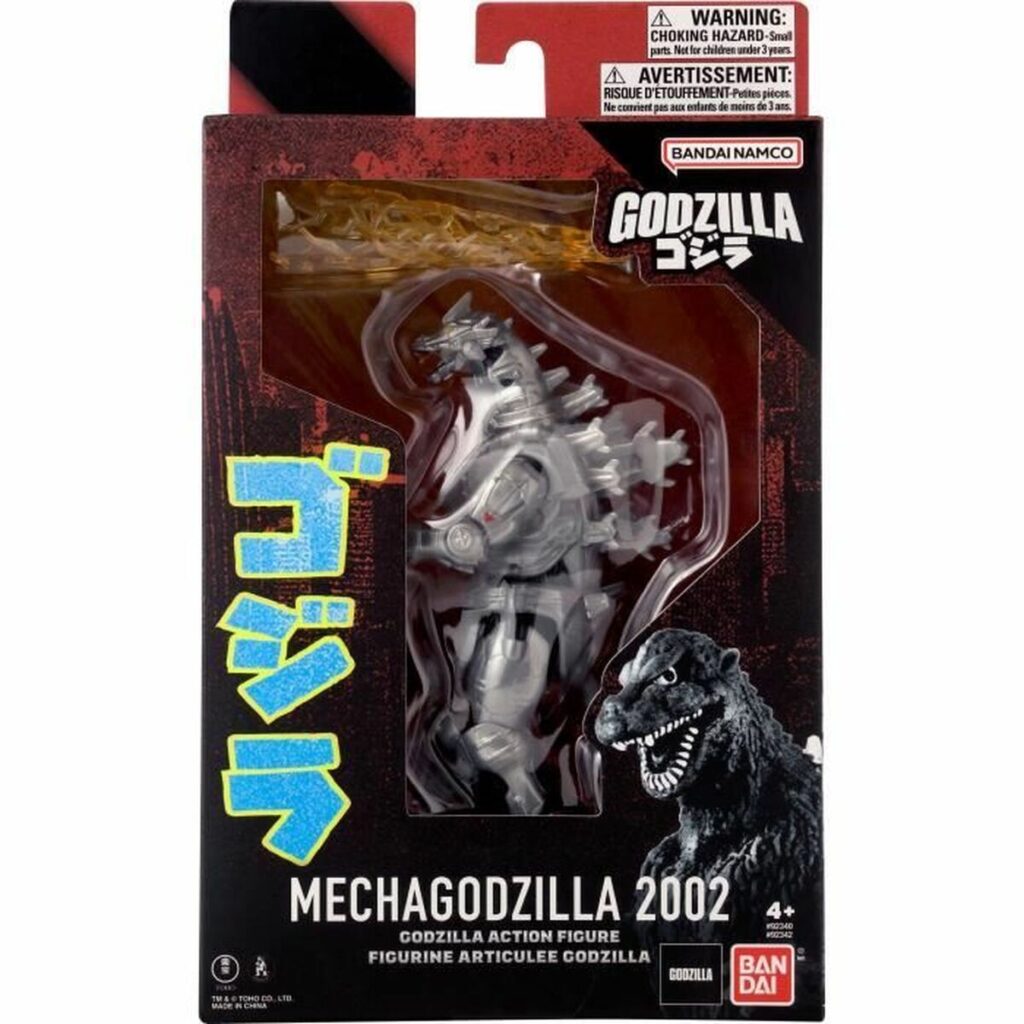 Εικόνες σε δράση Bandai MECHA GODZILLA 2002