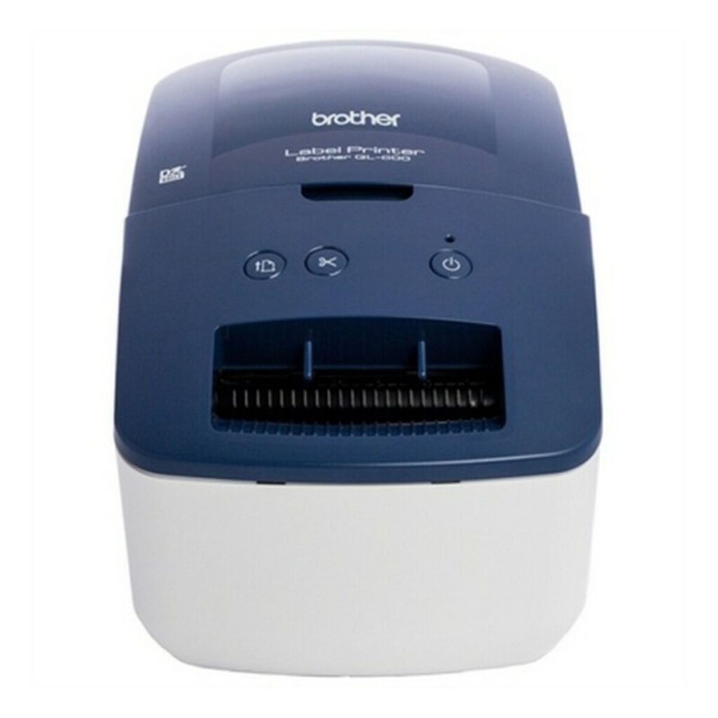 Εκτυπωτής για Ετικέτες Brother QL600BXX1 300 dpi 71 mm/s USB 2.0 Μπλε Λευκό Μαύρο Μπλε/Λευκό