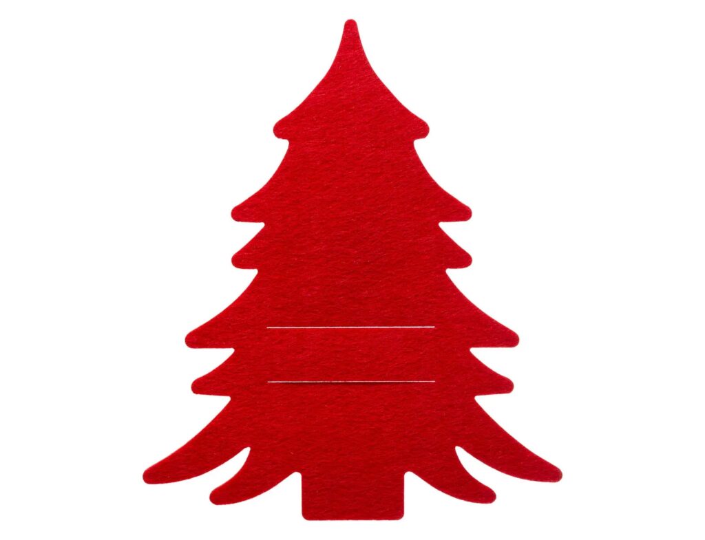 Εορταστικό Τραπέζι Acc Cutlery Holders Tree Redx4 Atmosphera 175993A
