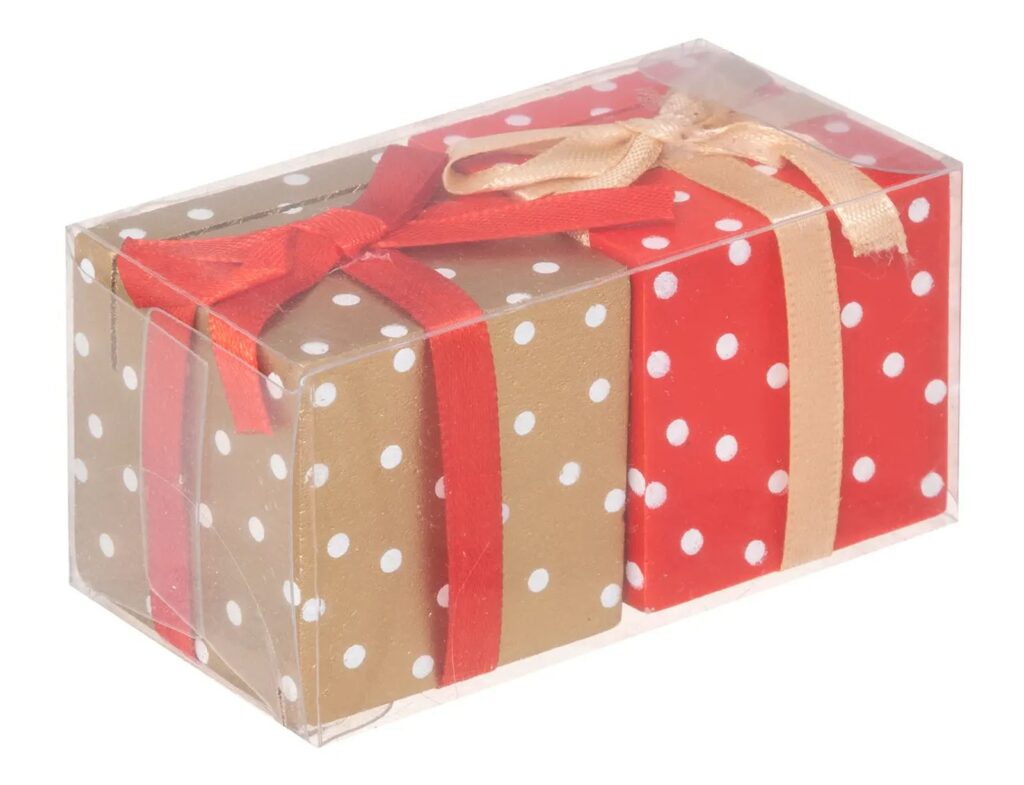 Εορταστικό Τραπέζι Gift Place Tag 4Cm X2 Atmosphera 183373