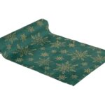 Εορταστικό Τραπέζι Green Velvet Tablerunn 28X300 Atmosphera 191474