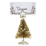Εορταστικό Τραπέζι Metal Tree Name Holder X1 136853Or