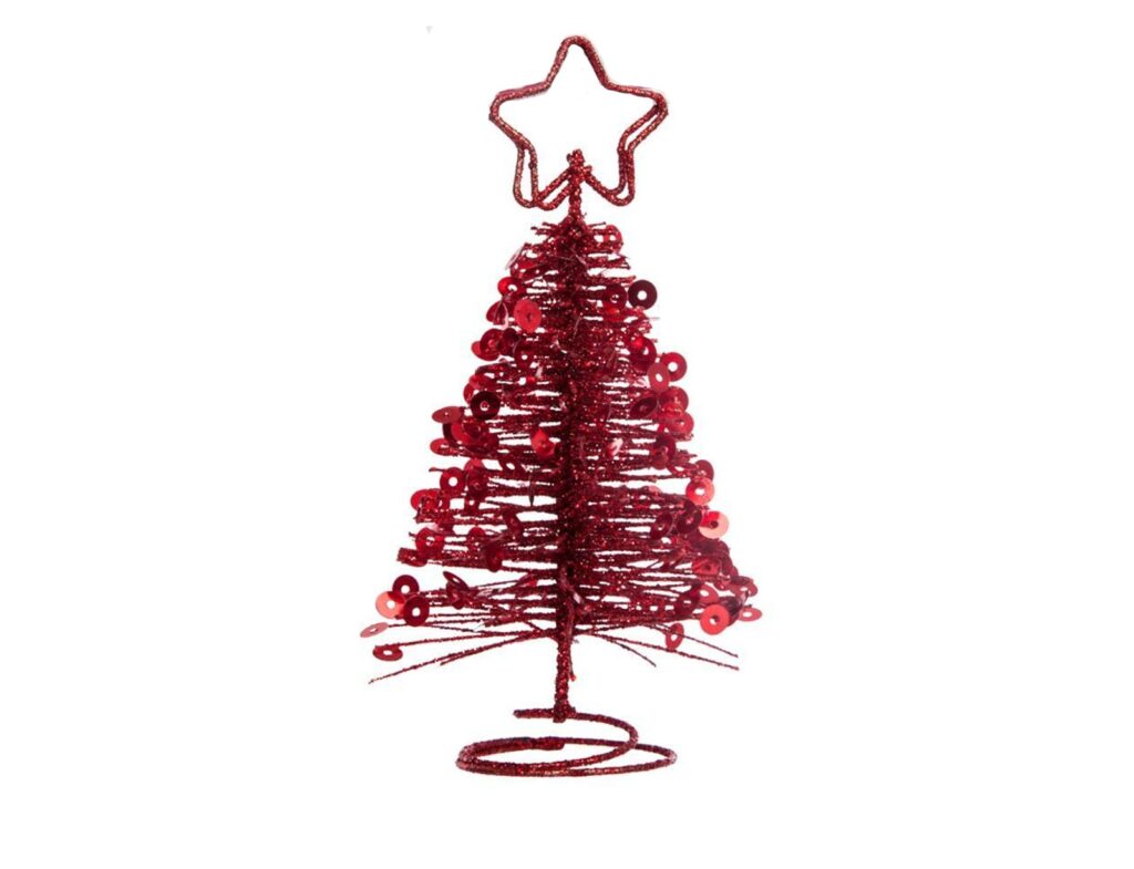 Εορταστικό Τραπέζι Metal Tree Name Holder X1 136853Rg