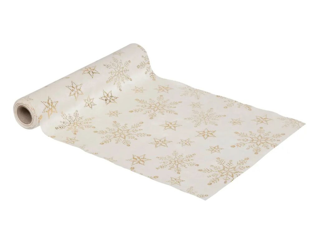 Εορταστικό Τραπέζι Wht Velvet Tablerunner 28X300 Atmosphera 191473