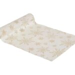 Εορταστικό Τραπέζι Wht Velvet Tablerunner 28X300 Atmosphera 191473