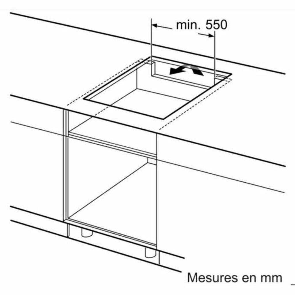 Επαγωγική Πλάκα BOSCH PUC611AA5E 60 cm 4600 W
