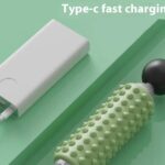 Επαναφορτιζόμενο Massage Roller - USB - 813607 - Green