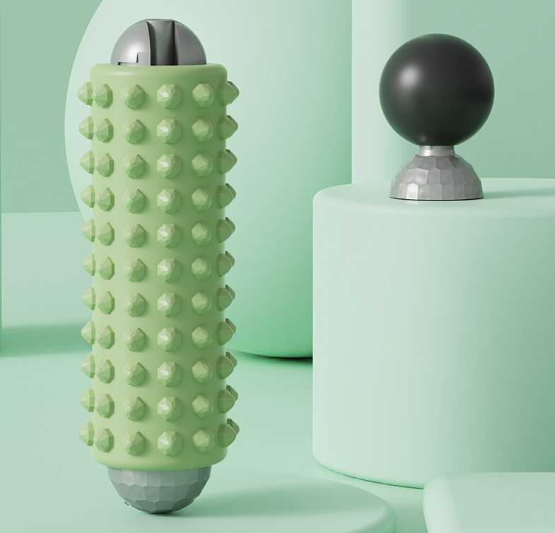 Επαναφορτιζόμενο Massage Roller - USB - 813607 - Green