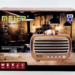 Επαναφορτιζόμενο ραδιόφωνο Retro - MD-1017BT - 020146 - Gold