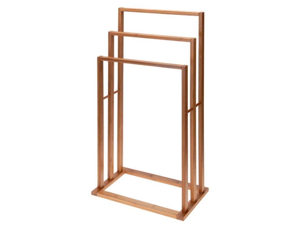 Έπιπλα Μπάνιου Towel Rack Bamboo With 3 B(F1) 784630080