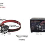 Φακός κεφαλής LED - Headlamp - W683 - 179135