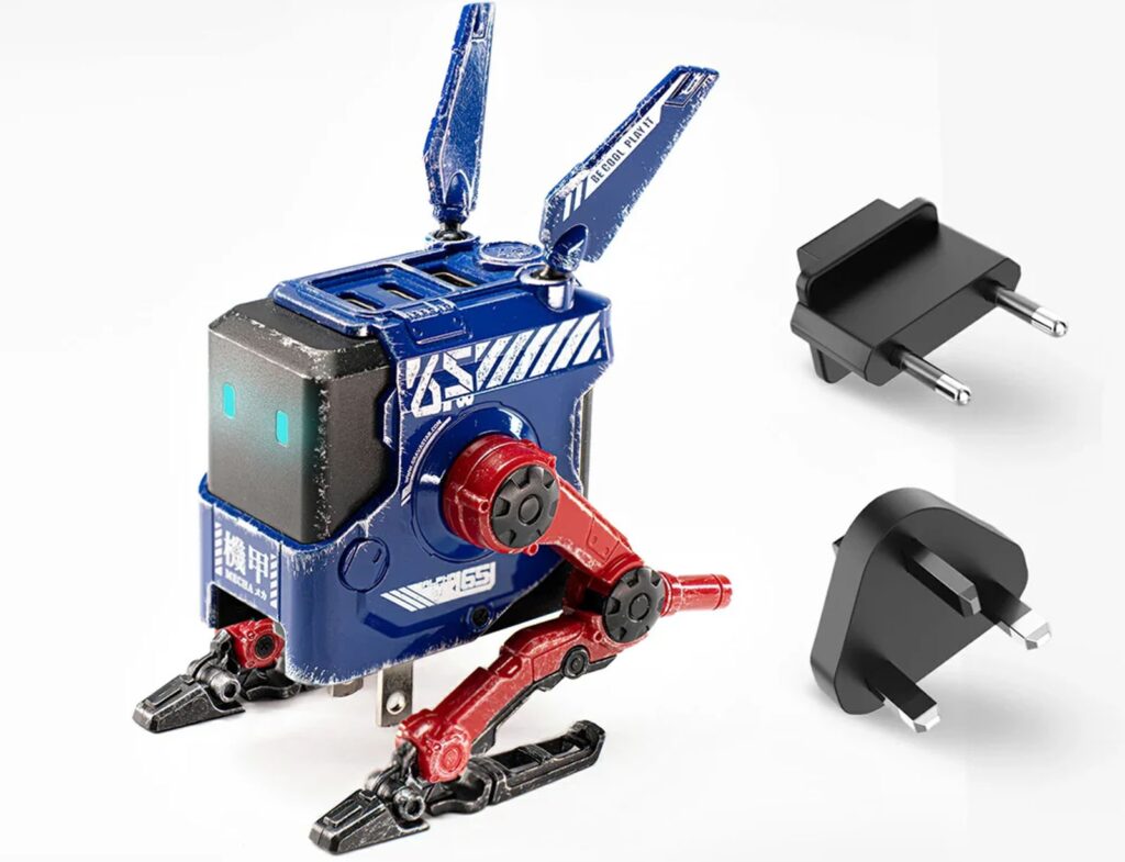 Φορτιστές & Καλώδια Φόρτισης Συσκευών Charger Gravastar Alpha65 65W Gan Fast War Damaged