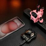 Φορτιστές & Καλώδια Φόρτισης Συσκευών Charger Gravastar Delta35 35W Gan Fast Pink 43793