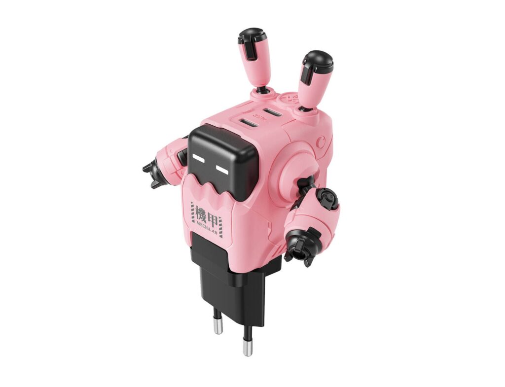 Φορτιστές & Καλώδια Φόρτισης Συσκευών Charger Gravastar Delta35 35W Gan Fast Pink 43793