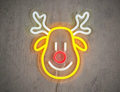 Φωτιστικό Neon Reindeer Luca Lighting Με Dimmer - Usb