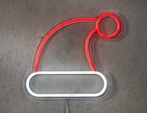 Φωτιστικό Neon Santa Hat Luca Lighting Με Dimmer - Usb