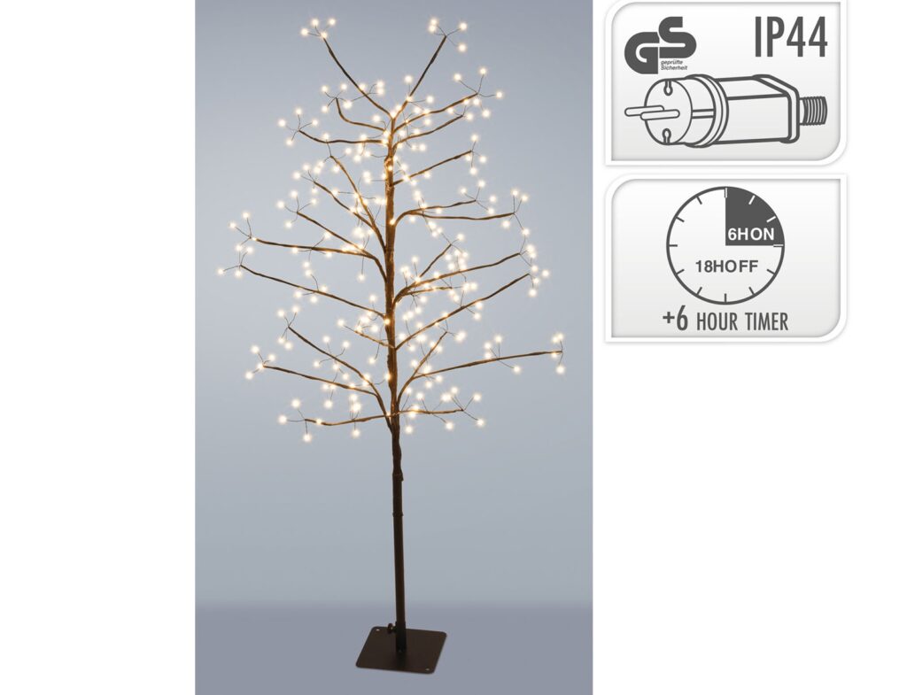 Φωτιζόμενο Δέντρο Με 240 Led - 120Cm